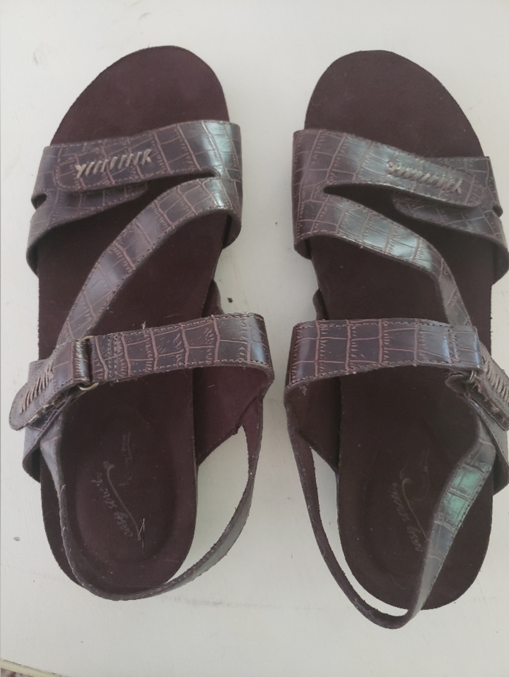 Sandals, Size 9m, Brown, Not Used